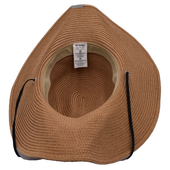 Columbia Straw Sun Hat -- Global Adventure Packable Braided Cord -- Womens S/M - Picture 5 of 7